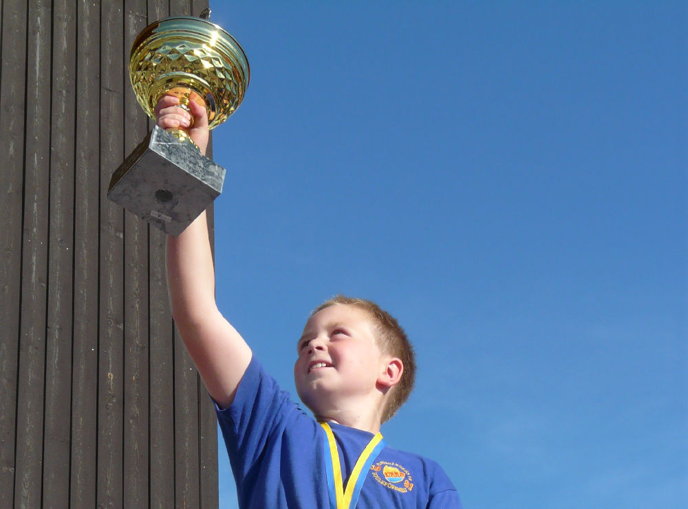 Ivar Liljegren tog fyra SM-guld i miniorklassen 2010.