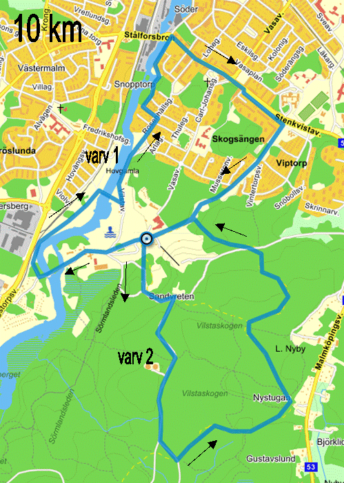 Diana karta 10 km 2011