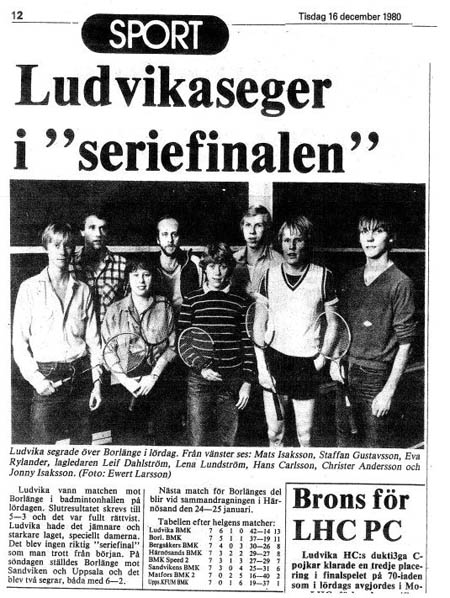 Ludvika Tidning 16 december 1980